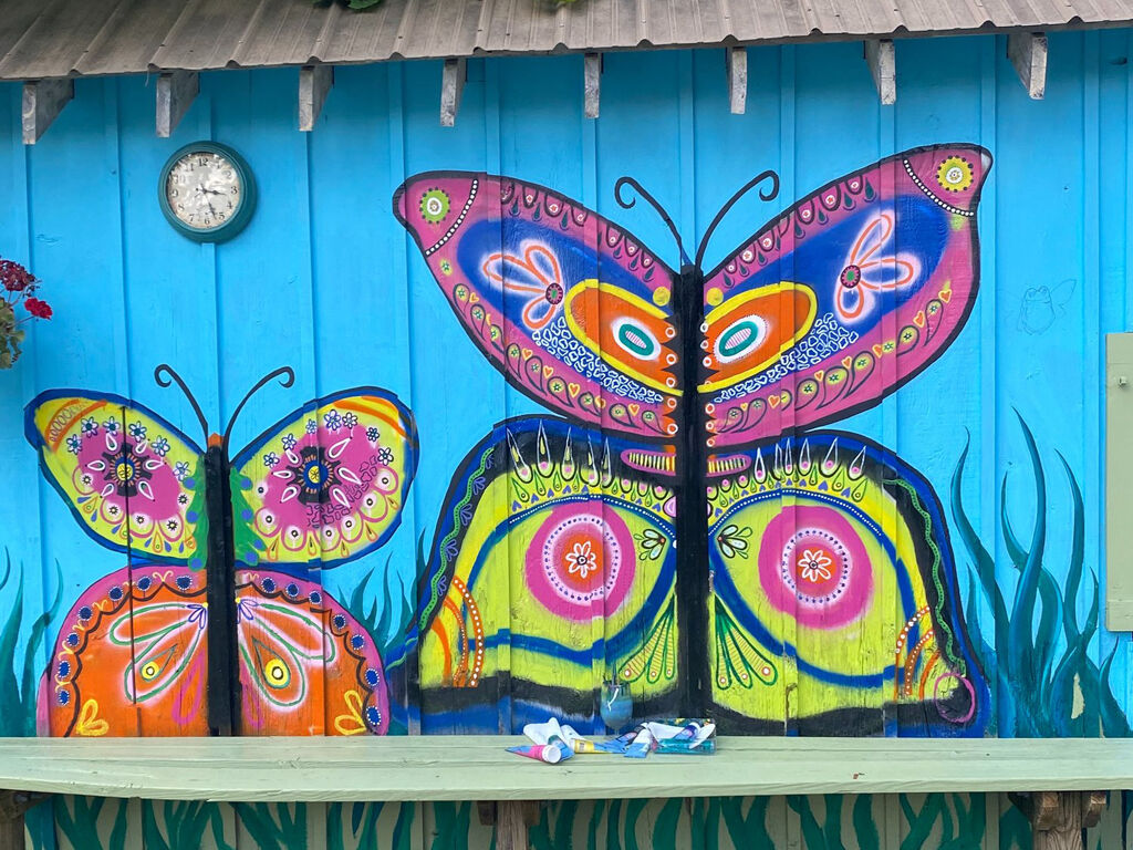Zarina Morgan mural